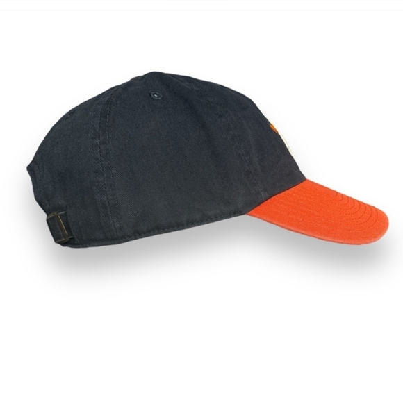 MLB ‘47 BRAND Houston Astros 'Navy/Orange Clean Up Adjustable Hat - Picture 4 of 7